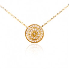 PINGENTE CONCENTRICO GRANDE GALERIA AB 0,16 CT 32 Ø