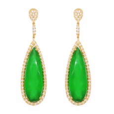 BRINCO GOTA LONGA 2 - AB 0,68 CT / JADE - 106 Ø